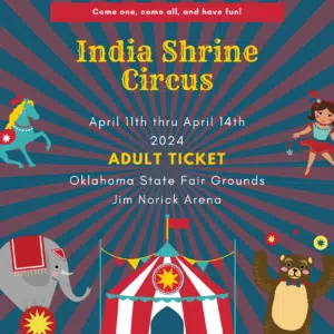 India Shrine Circus - Adult Ticket