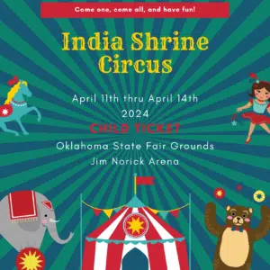India Shrine Circus - Child Ticket